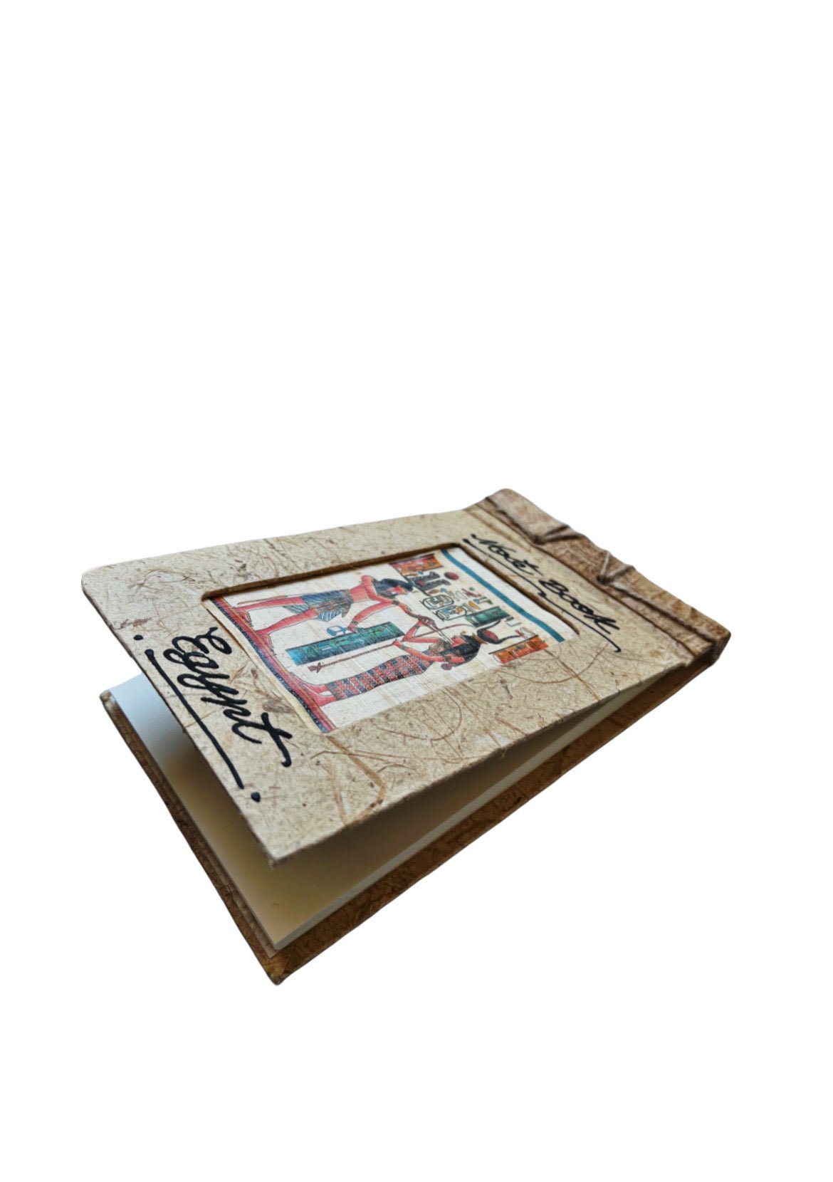 Egyptian Artwork Handcrafted Papyrus Large Notebook