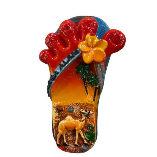 Marsa Alam Foot Shaped Fridge Magnet