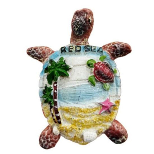 Red Sea Paradise Turtle Fridge Magnet