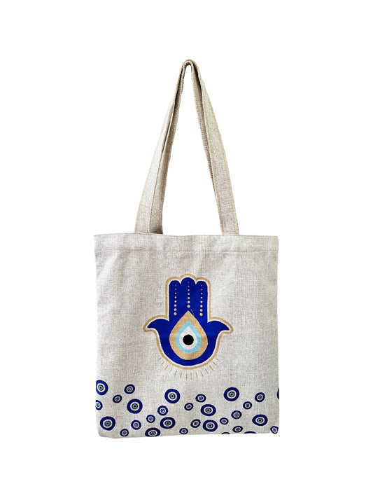 Evil Eye Guardian Tote Bag