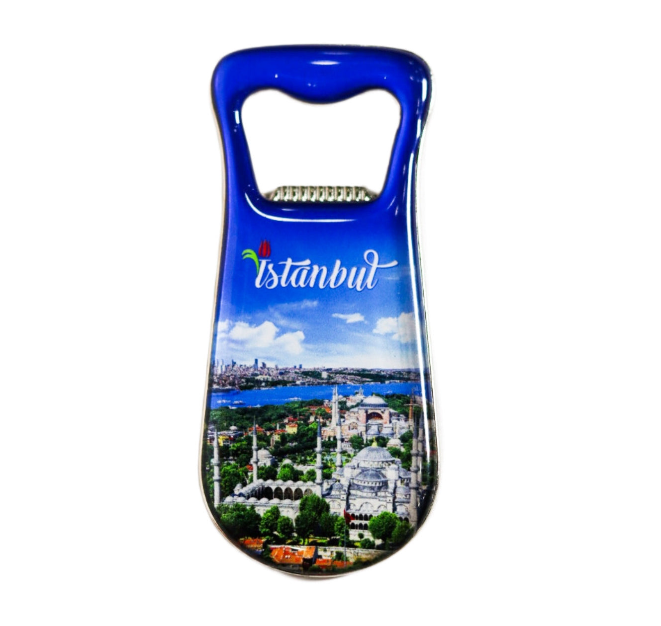 Istanbul Magnetic Bottle Opener with Bosphorus View