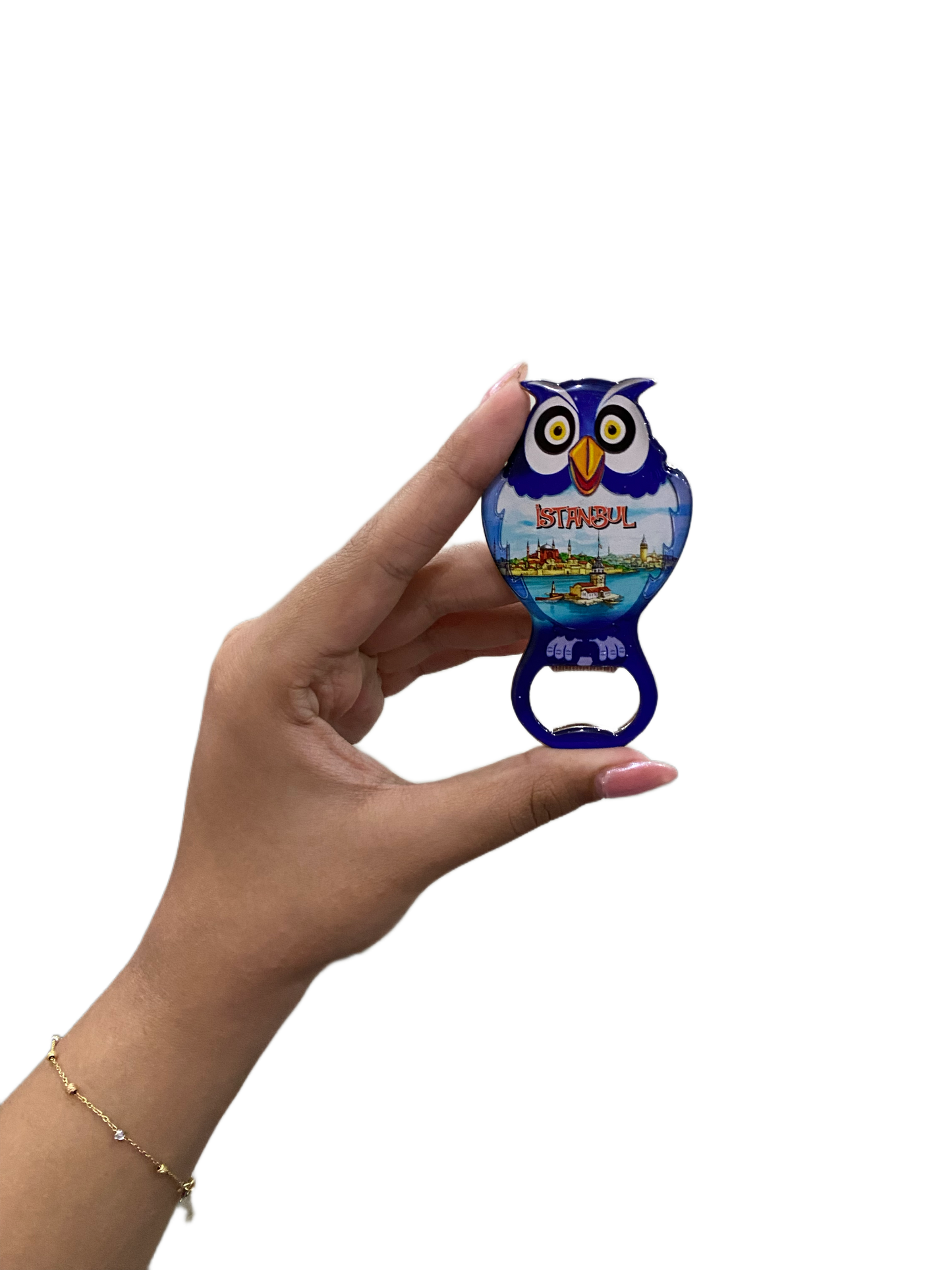 Istanbul Owl Magnetic Bottle Opener