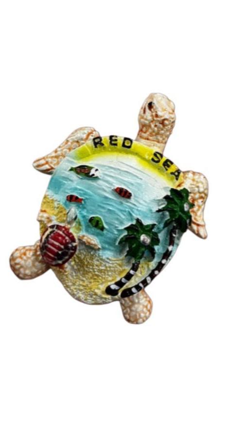 Red Sea Turtle Fridge Magnet