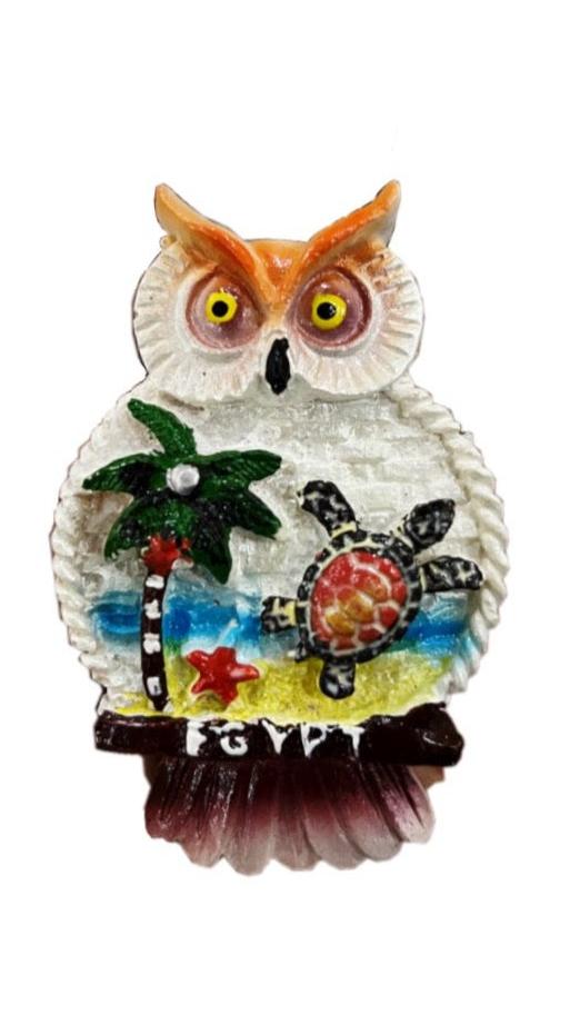 Egyptian Owl Paradise Fridge Magnet